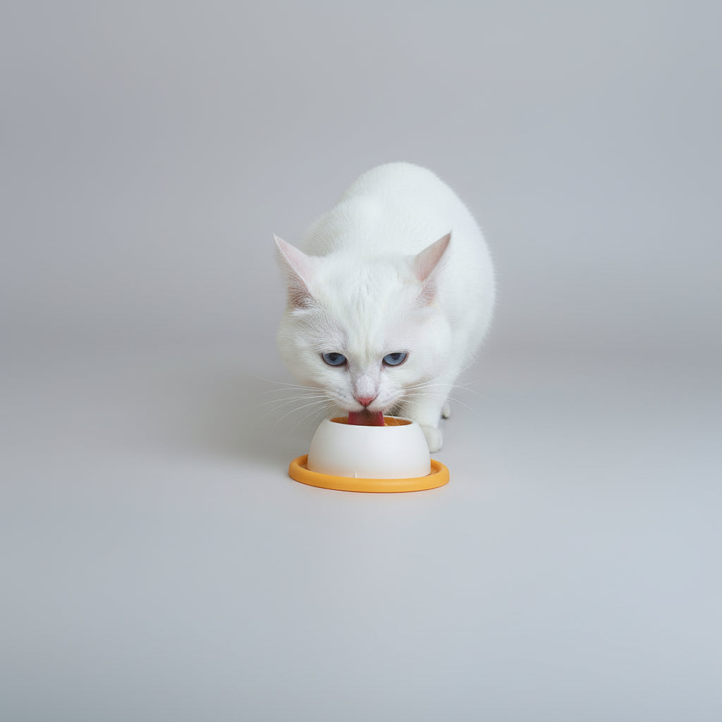 Food-safe lick slow feeder for pets, for indoor or outdoor feeding and play