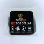 Lucky Dog USB-charged LED collar that helps keep your dog visible after dark