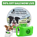 Natural flea and tick defense pendant for pets