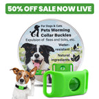 Natural flea and tick defense pendant for pets