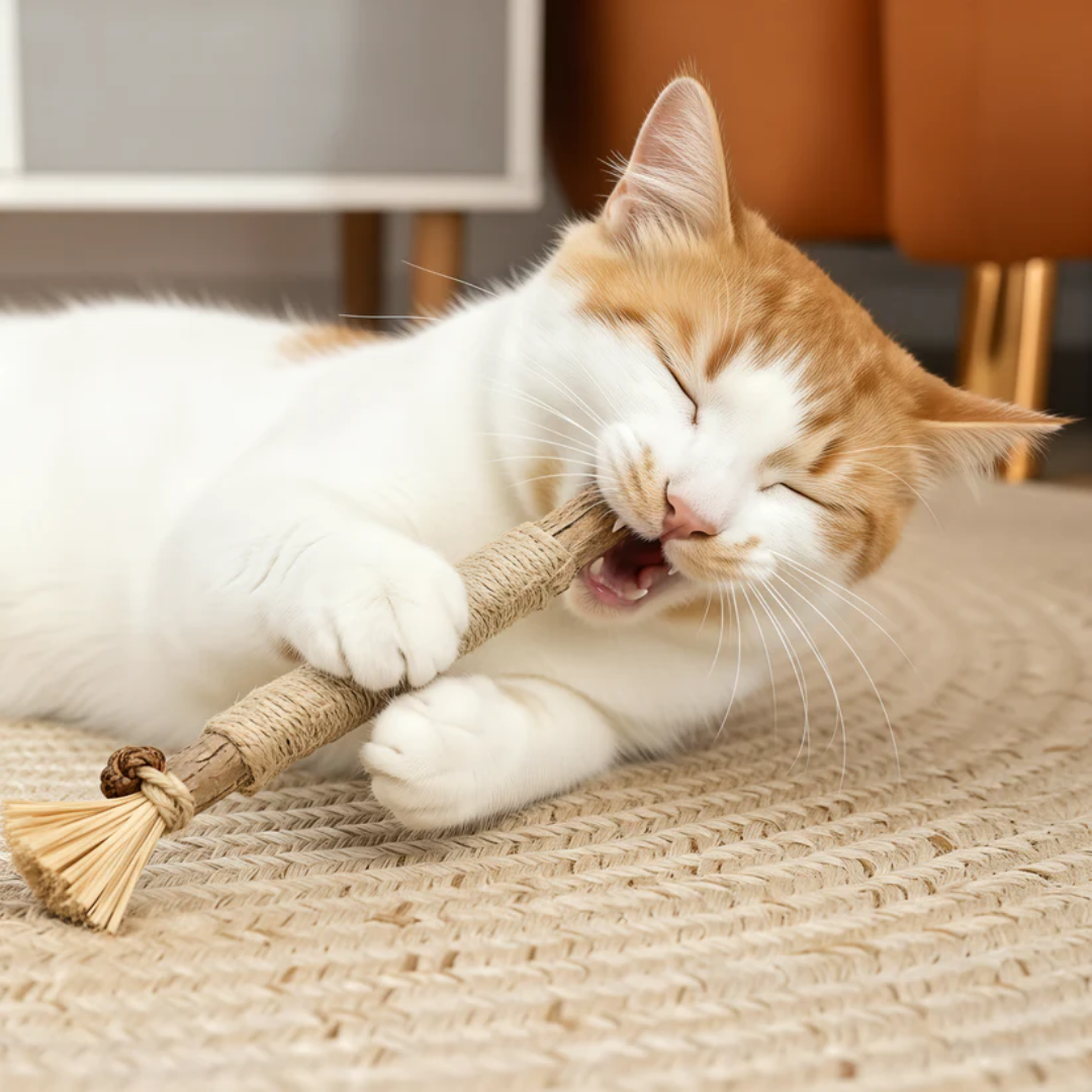Matatabi silver vine chew sticks, a catnip alternative for cats