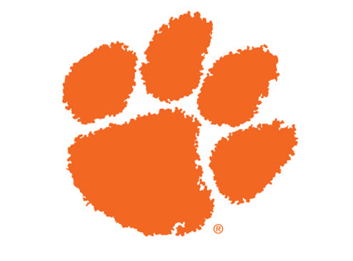 Clemson University Tigers image for the officially licensed Tiger Knottie plush dog toy