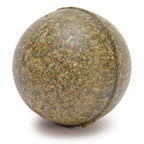 Pawbreakers Bonkas catnip ball that releases fresh catnip scent as a cat bats and chews it