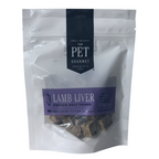 Freeze-dried lamb liver training treats from The Pet Gourmet, easy to break into small bits
