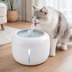 Pet Life Moda-Pure pet water fountain measuring 7.88 x 7.88 x 6.1 inches