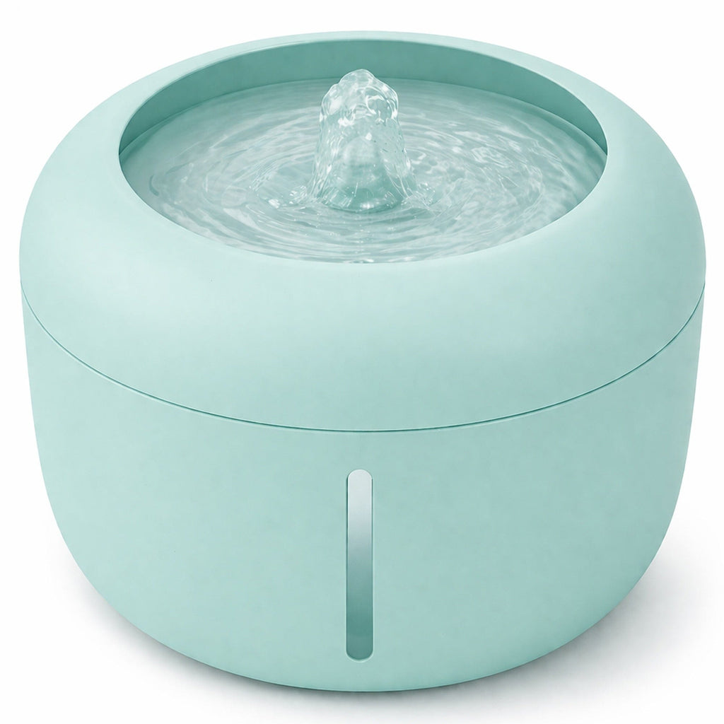 Green Pet Life Moda-Pure ultra-quiet filtered fountain waterer for cats and dogs