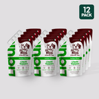 12 pack of Pet Relish Italian Flavor liquid dog food topper, manufactured in the USA