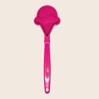 Close-up of the Pink Ice Cream lick stick by SodaPup, an ice cream cone design for dogs