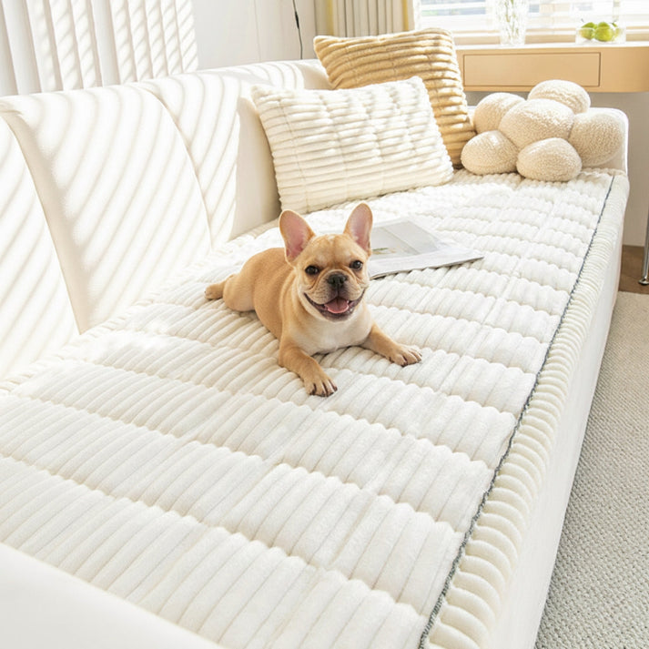Furniture protector cover for pets, available in several colors