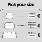 Washable plush couch cover for cats and dogs