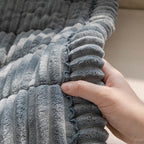 Plush pet sofa and couch cover