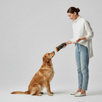 Pocket-size ultrasonic bark deterrent with a lanyard loop for small, medium and large dogs