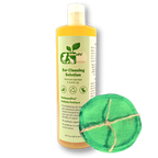 16 oz ReNewedPet ear drops with cotton pads for cleaning the ears after the drops