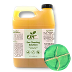 ReNewedPet ear cleaning drops with cotton pads, a witch hazel ear cleaner for dogs and cats