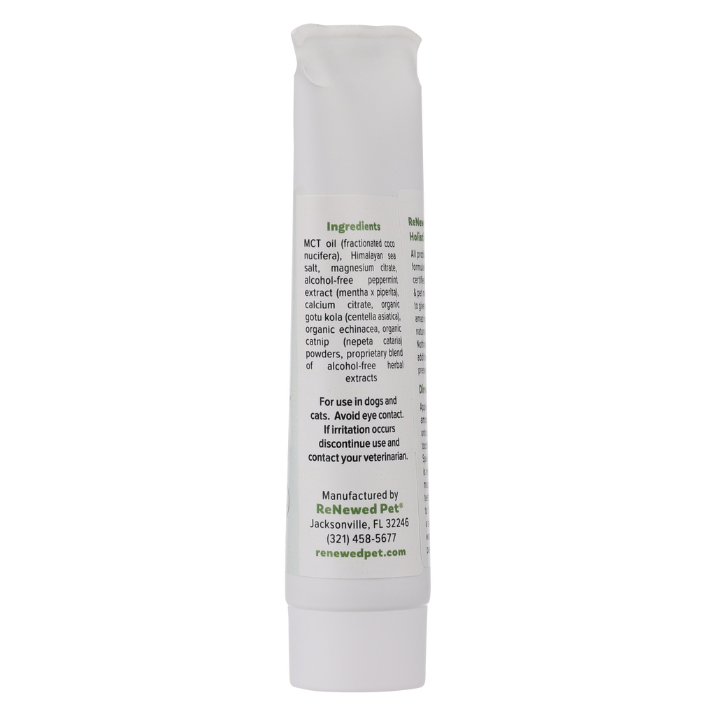 ReNewedPet gum cleanser for brushing pet teeth and gums 2 to 3 times a week