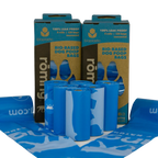 rōmng bio-based dog poop bags, 360 bags in total on rolls that fit standard dispensers