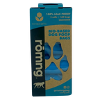120-bag pack of rōmng bio-based dog waste bags, 9 x 13 inches each