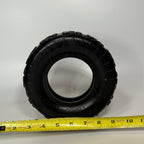 Large Sniff and Shift tire chew toy for dogs 60 lbs and up, for fetch, chewing and frozen treats
