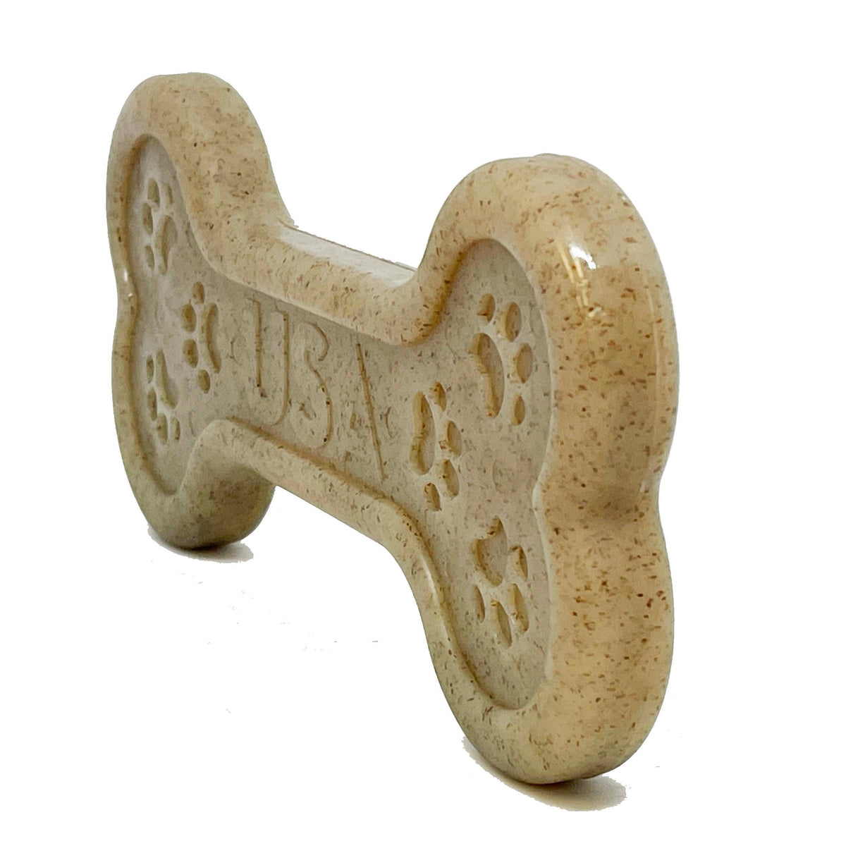 SodaPup Bone eChew, a solid nylon chew bone that does not float, for supervised chewing
