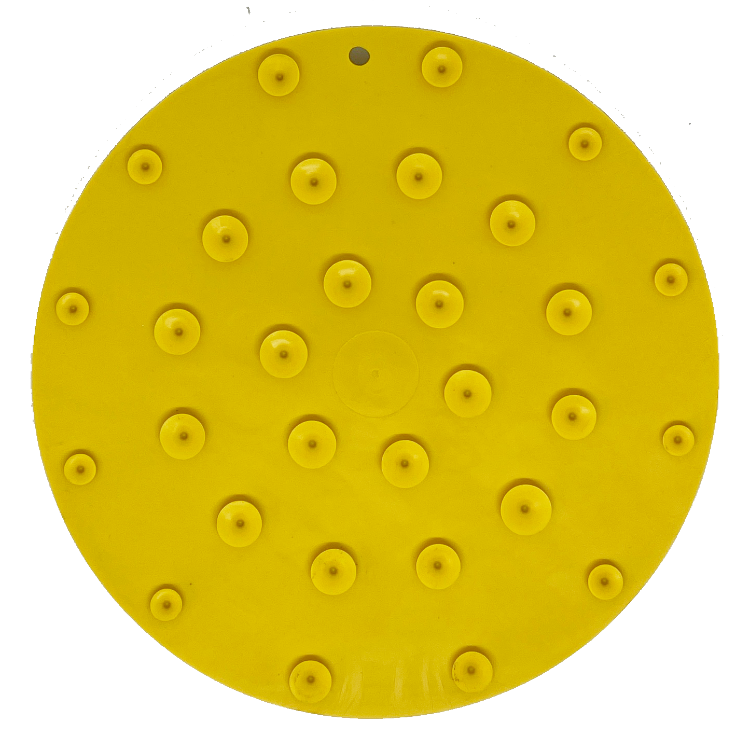 SodaPup yellow Duckies eMat with suction cups that stick to tile, glass and tub walls