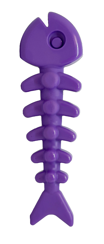 SodaPup Fish Bone chew toy, 8 inches long, 2.25 inches wide and 1.25 inches thick
