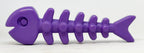 Purple SodaPup Fish Bone chew toy for medium and large dogs such as labs and shepherds
