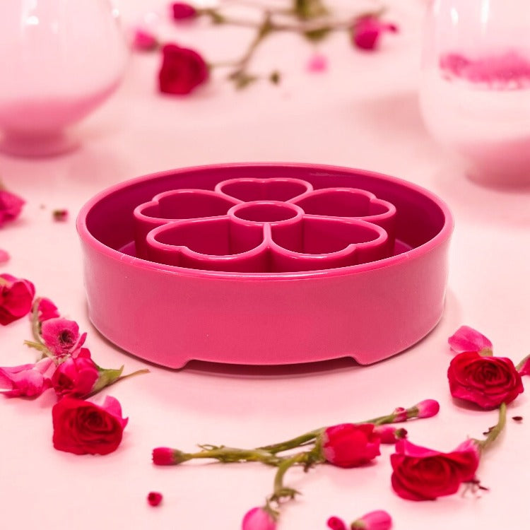 SodaPup Flower eBowl from FDA-compliant TPE that is BPA-, PVC- and phthalate-free