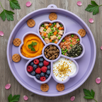 SodaPup Flower eBowl deep slow feeder with a petal ridge maze that slows down fast eaters