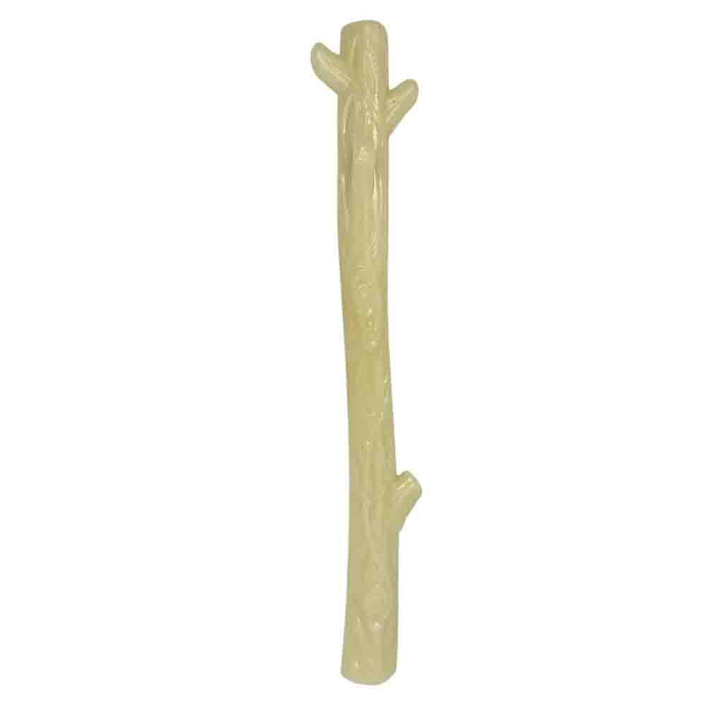SodaPup glow nylon chew stick that is easy to spot in the yard or a dark room after charging