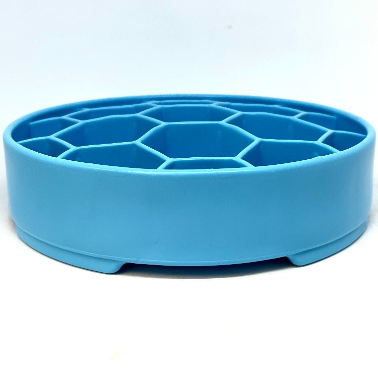 SodaPup Honeycomb eBowl dog bowl that is top-rack dishwasher safe and microwave safe