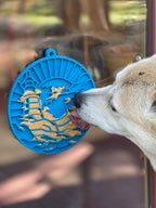 SodaPup Lighthouse eMat suction cup lick mat for bath time, grooming and nail trims