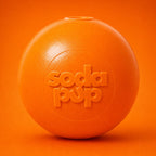 SodaPup Squeak Ball, a floating squeaky dog toy in FDA-compliant PUP-X synthetic rubber