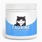 Unflavored cat taurine powder supplement