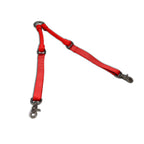 Red WACKYstore CRAZYcoupl'r coupler for walking two dogs with one hand
