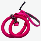 Pink WUNDERleash by WACKYstore, made from UV-resistant, weatherproof natural rubber