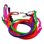 WACKYstore WUNDERleash stretch dog leash with a steel safety cable running inside its full length
