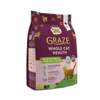 Wishbone Graze beef and lamb dry food for cats with added taurine, vitamins and minerals