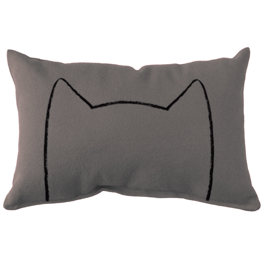Xenotees cat bed pillow, hand-sewn in Philadelphia for cats that love to kick
