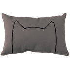 Xenotees cat bed pillow, hand-sewn in Philadelphia for cats that love to kick