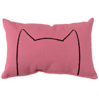Xenotees catnip kicker bed pillow with polyester fill and a cotton canvas cover