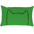 Lime green Xenotees miniature cat bed pillow with optional organic catnip
